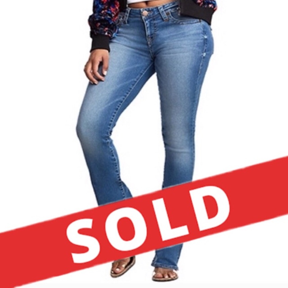 True Religion Becca Low-Rise BootcutStraight Jeans